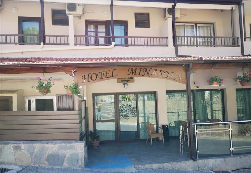 Minaides Hotel Kakopetriá Kültér fotó
