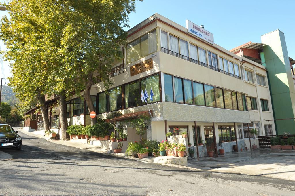 Minaides Hotel Kakopetriá Kültér fotó